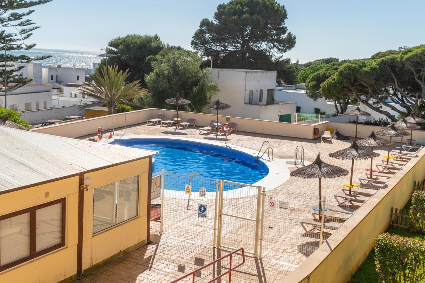 Apartamento Sereno 4 - Piscina, Garaje, Terraza Y Playa Los Canos De Meca Extérieur photo